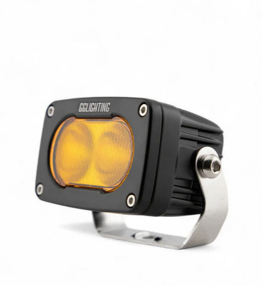 Gp10 Flood Offroad Led Pod Amber 1