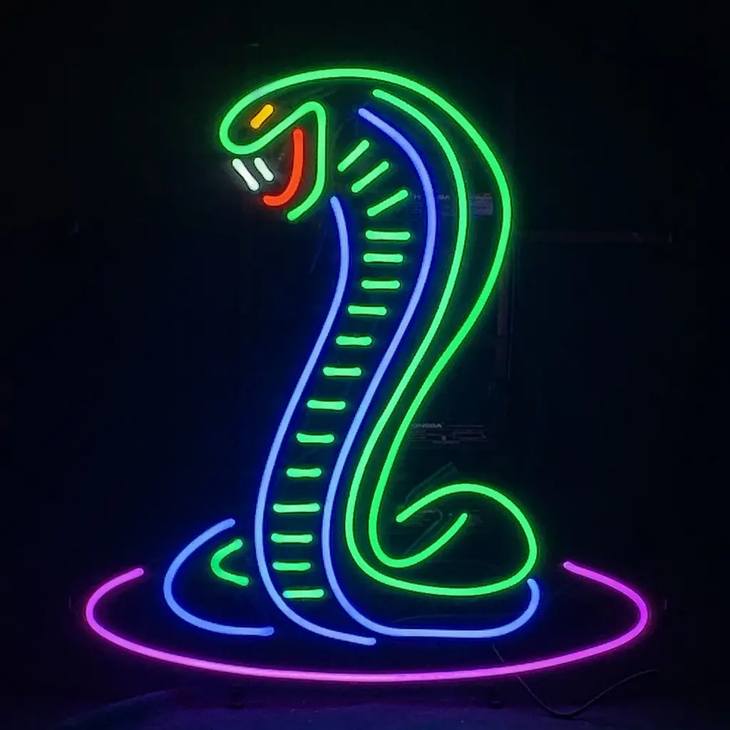 Shelby Cobra Neon Signs Light 1