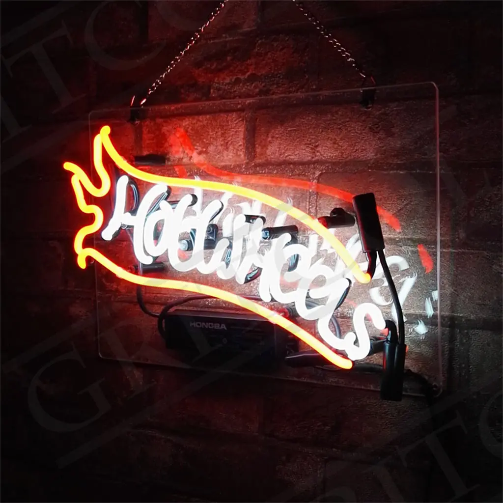 Hot Wheels Neon Sign 1