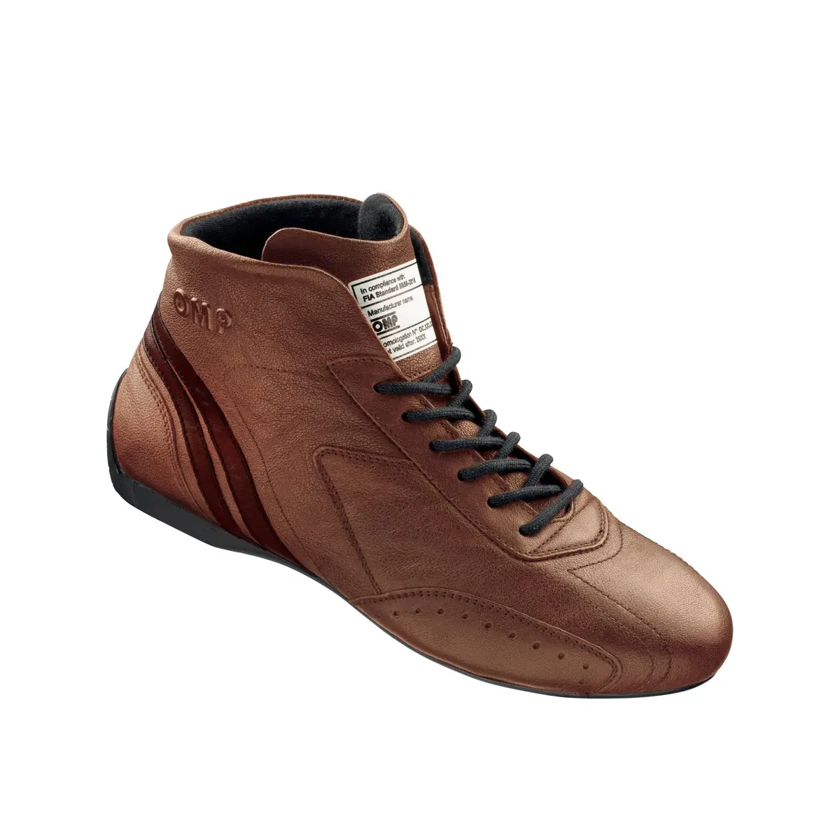 Omp | Carrera Low Boots | Retro Racing Shoes | Fia 8856-2018 1