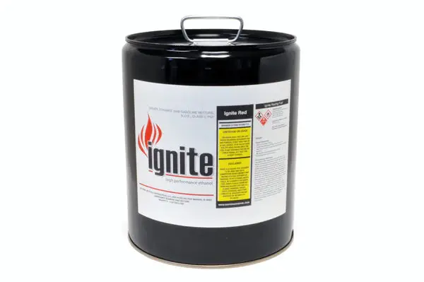 Ignite Red 114 E90 Racing Fuel 5 Gallon Pail 1