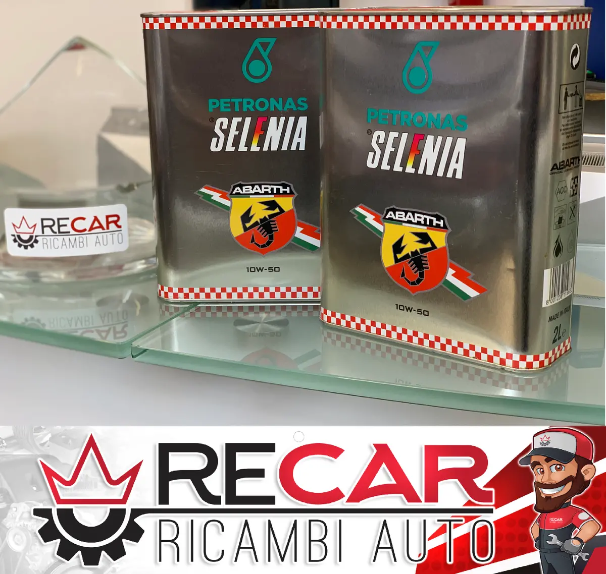 Selenia Abarth 10W50 2 Lt 1