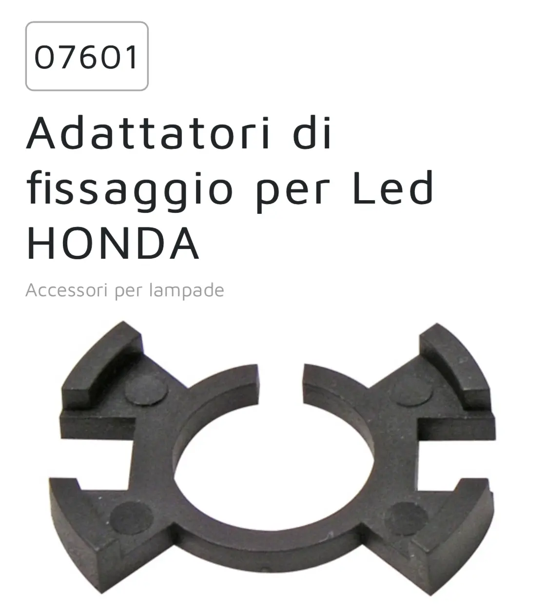 Kit Coppia Adattatori Led 07601 1