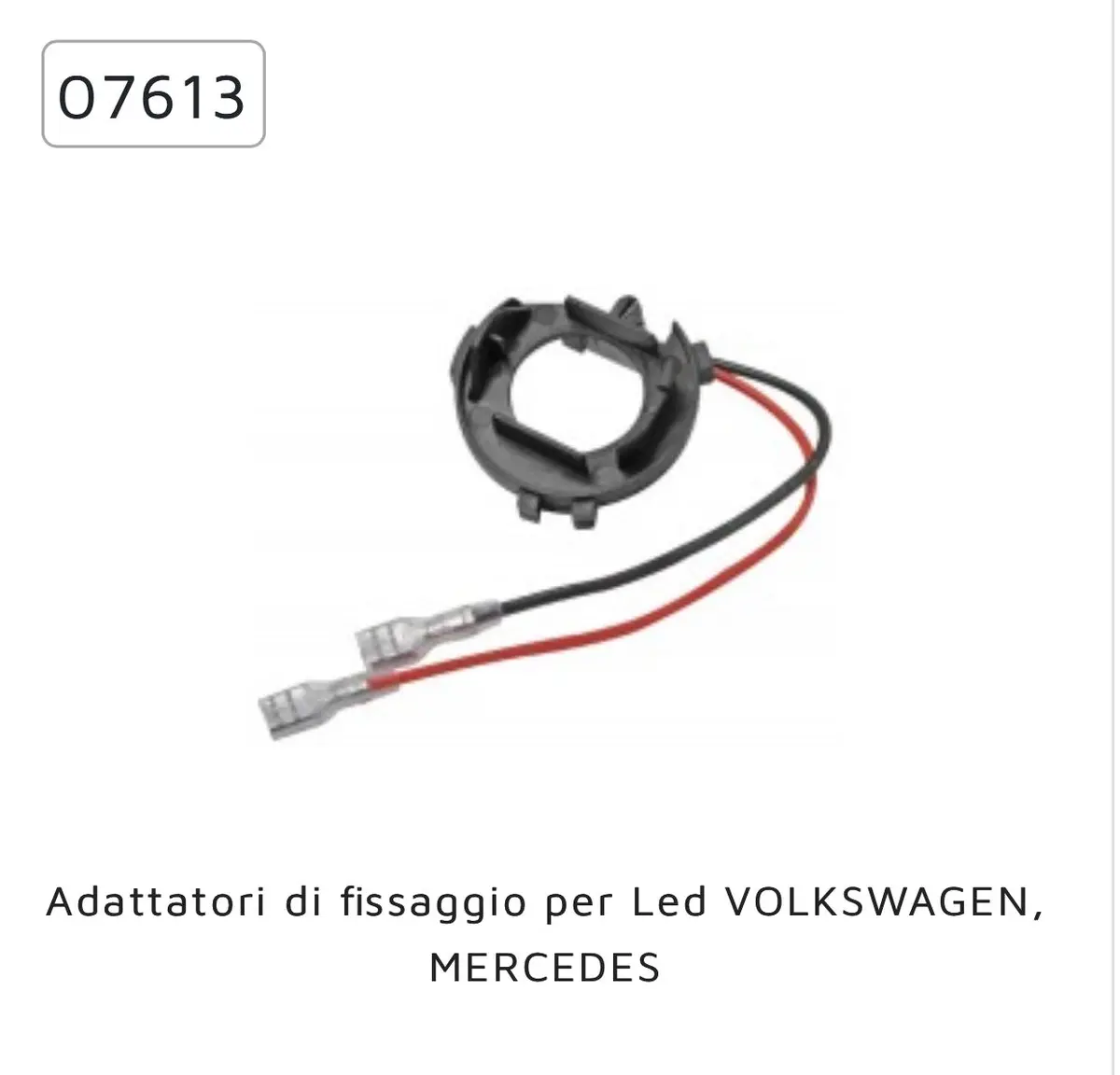 Kit Coppia Adattatori Led 07613 1