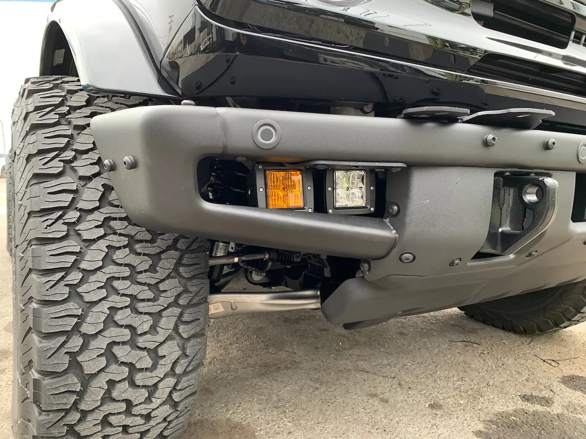 2021+ Ford Bronco Dual Pod Fog Light Mounting Bracket 1