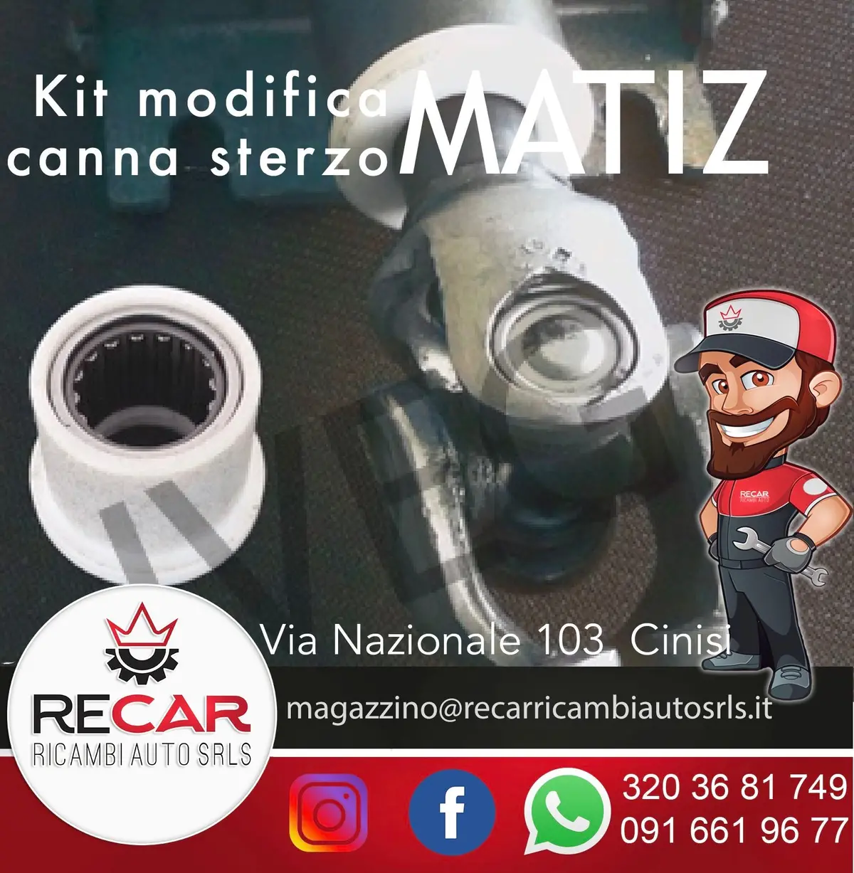 Boccola Piantone Sterzo Modificata 1