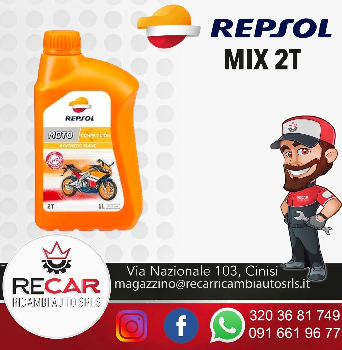 Repsol 2T Competition Synthetic Blend 1