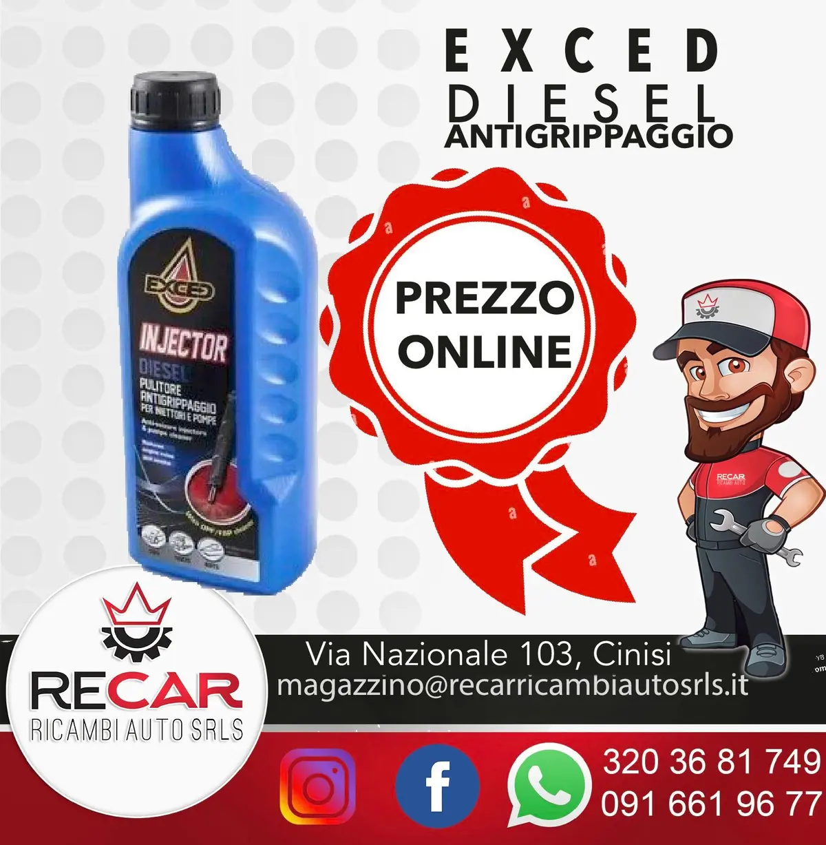 Exced Injector Diesel Cleaner ***Prezzo Solo Web*** 1