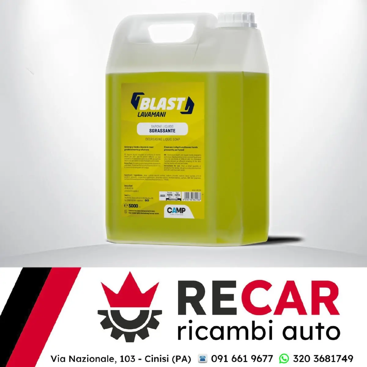 Blast Sapone Mani Camp 1