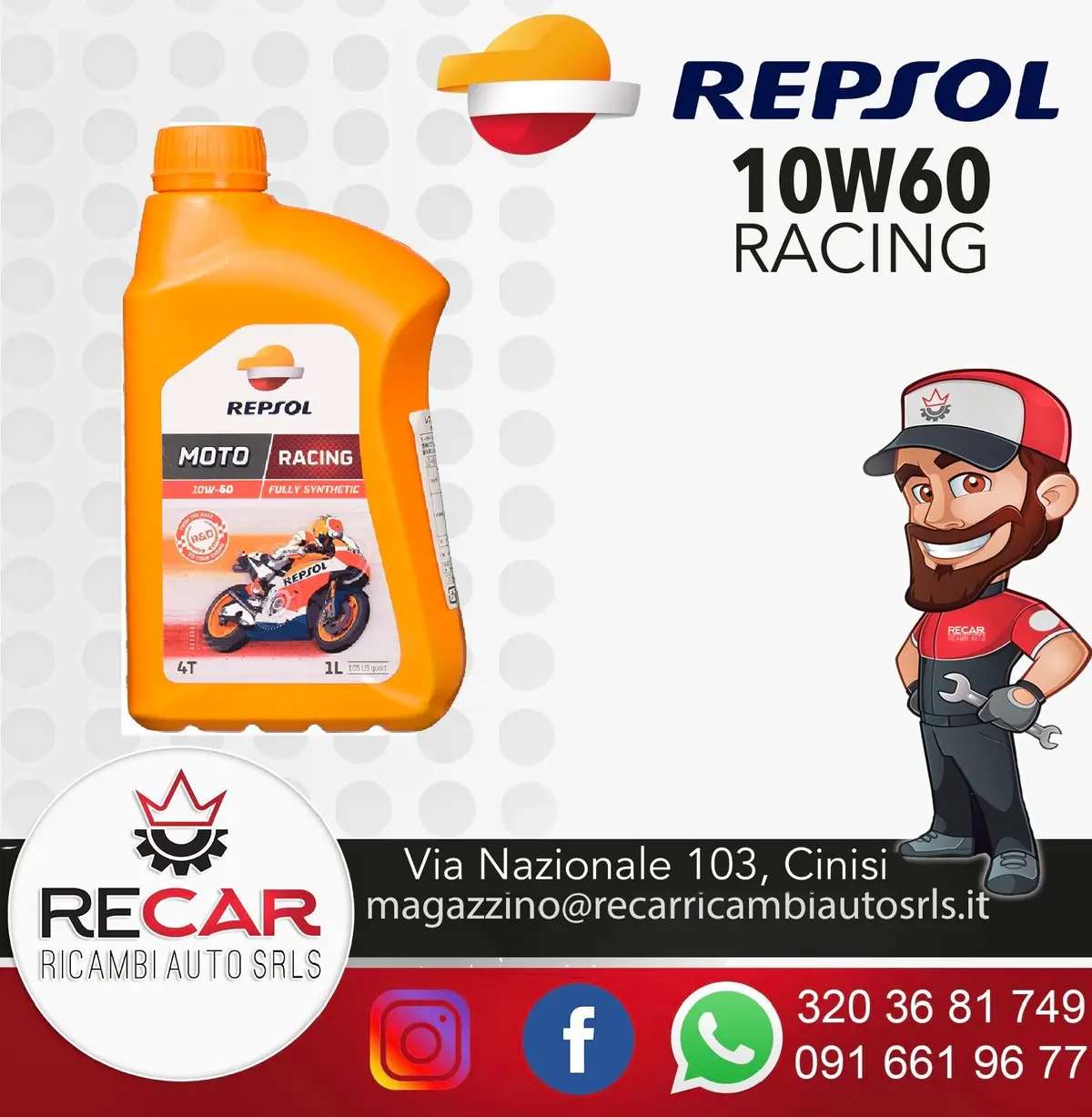 Repsol Racing 4T 10W-60 1