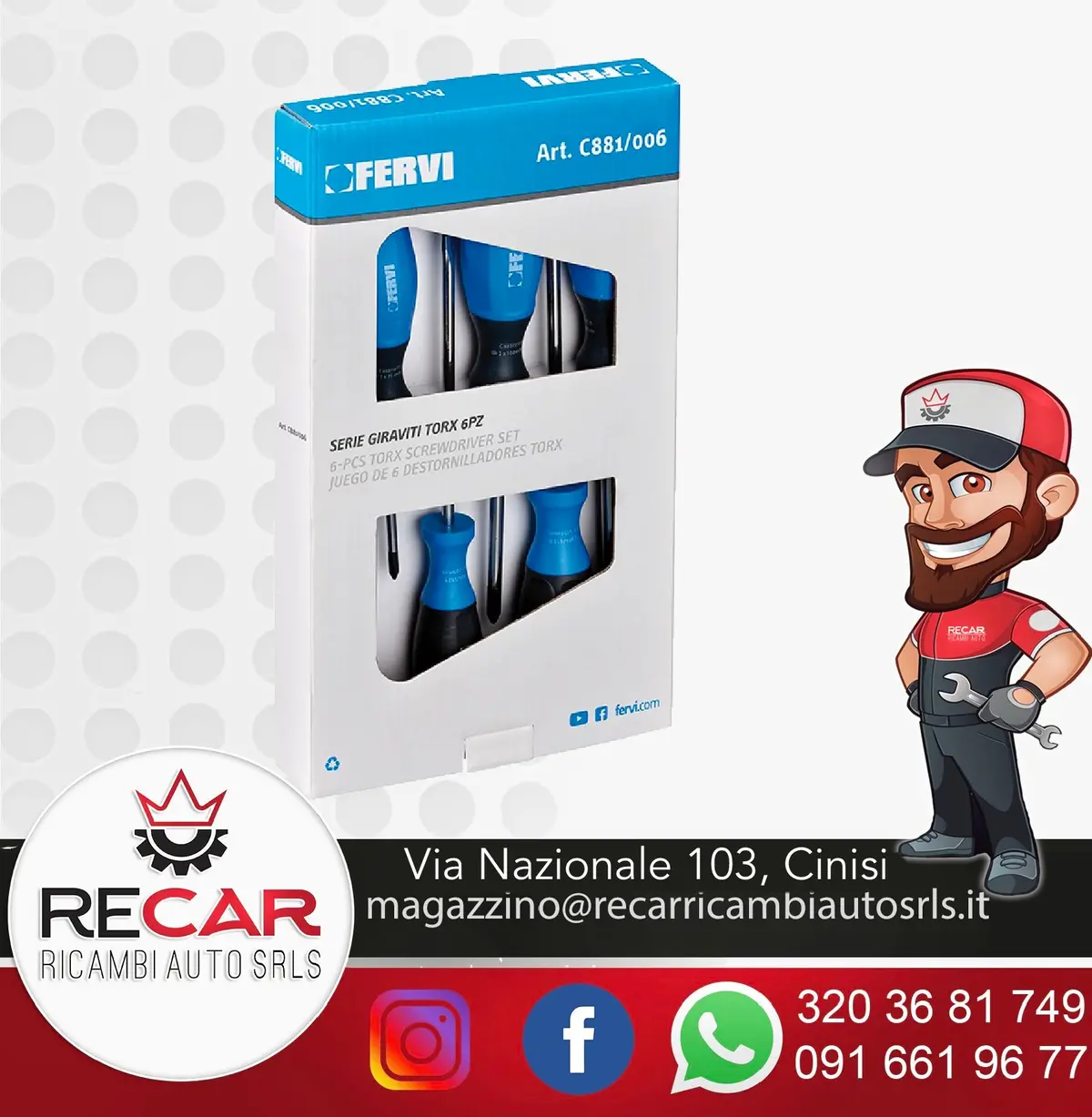 Serie Giraviti Torx 1