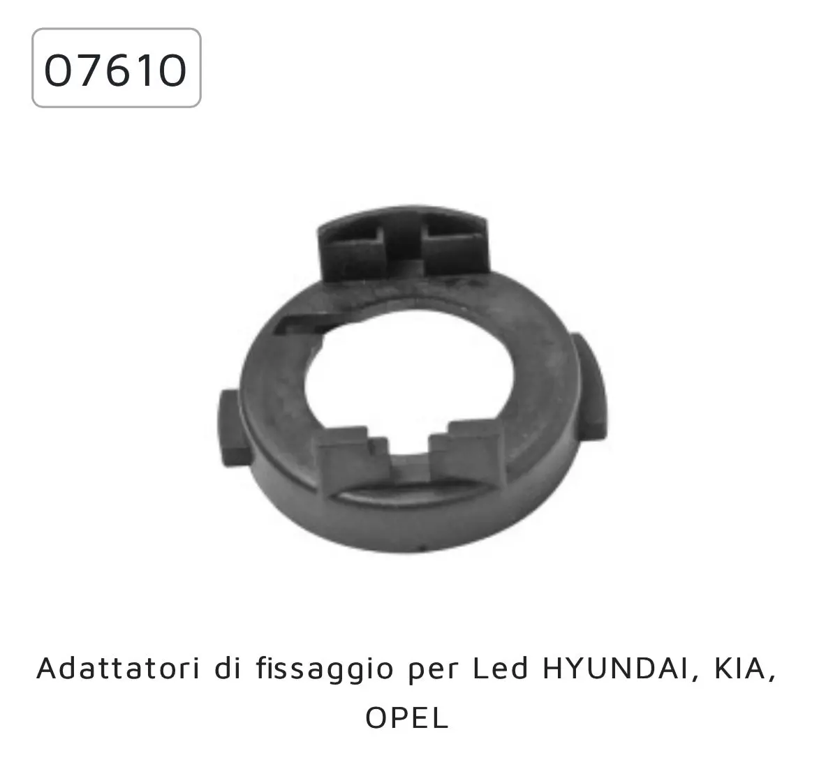 Kit Coppia Adattatori Led 07610 1