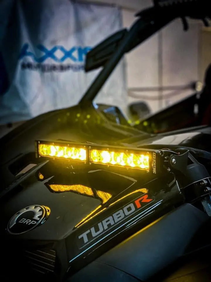 Can-Am X3 12” Led Bar Shock Tower Mount Made In Usa 1