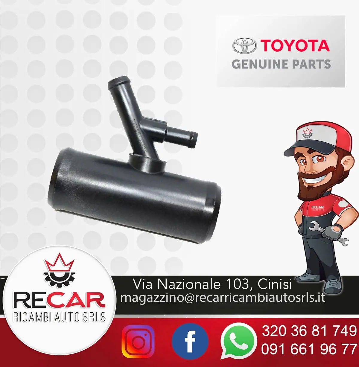 16577-26020 Raccordo Originale Toyota Rav 4 1