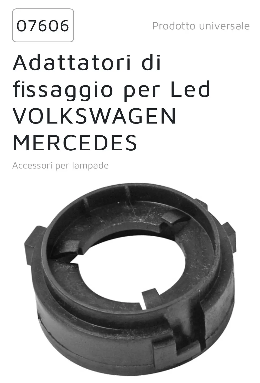 Kit Coppia Adattatori Led 07606 1