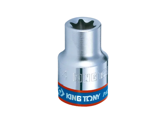 Socket Corto Torx H 3/8" E14 | King Tony 1