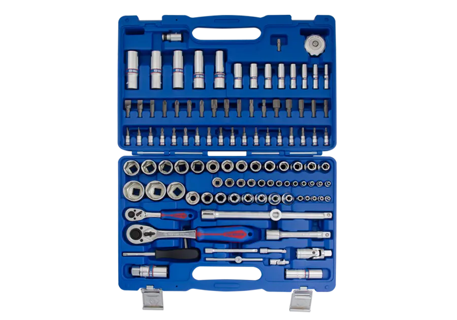 Juego De Socket Combinación 1/4" Y 1/2" 110 Piezas | King Tony 1