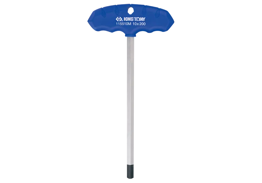 Llave L Cabeza Hexagonal Con Manubrio 6 X 150 Mm | King Tony 1