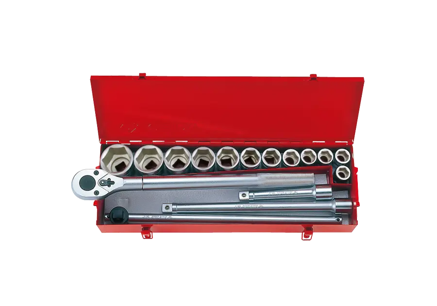 Juego De Socket 3/4" 21-50 Mm 6 Puntas 16 Piezas | King Tony 1