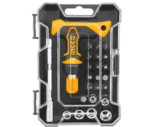 Destornillador Multi-Puntas 5-11 Mm 24 Piezas | Ingco 1
