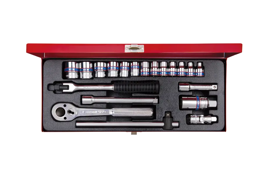 Juego De Socket 3/8" 6-23 Mm 6 Puntas 20 Piezas | King Tony 1
