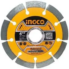 Disco Corte Para Concreto 4-1/2" Corte Seco Y Húmedo | Ingco 1