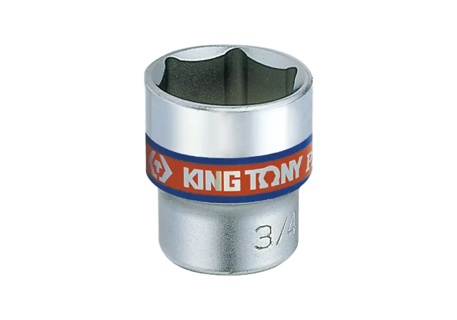 Socket Corto 3/8" X 3/4" 6 Puntas | King Tony 1