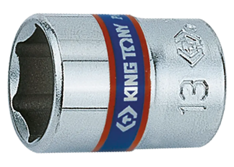Socket Corto 1/4" X 12 Mm 6 Puntas | King Tony 1