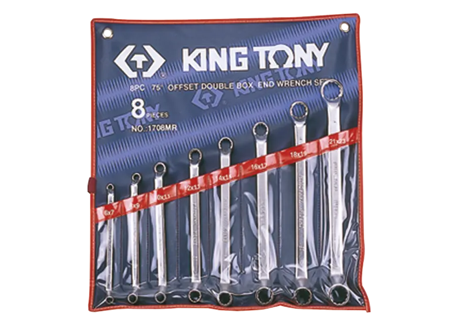 Juego De Llave Acodada 75 8 Piezas 6-23 Mm | King Tony 1