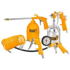 Kit De Compresor Para Pintar 5 Piezas | Ingco 1