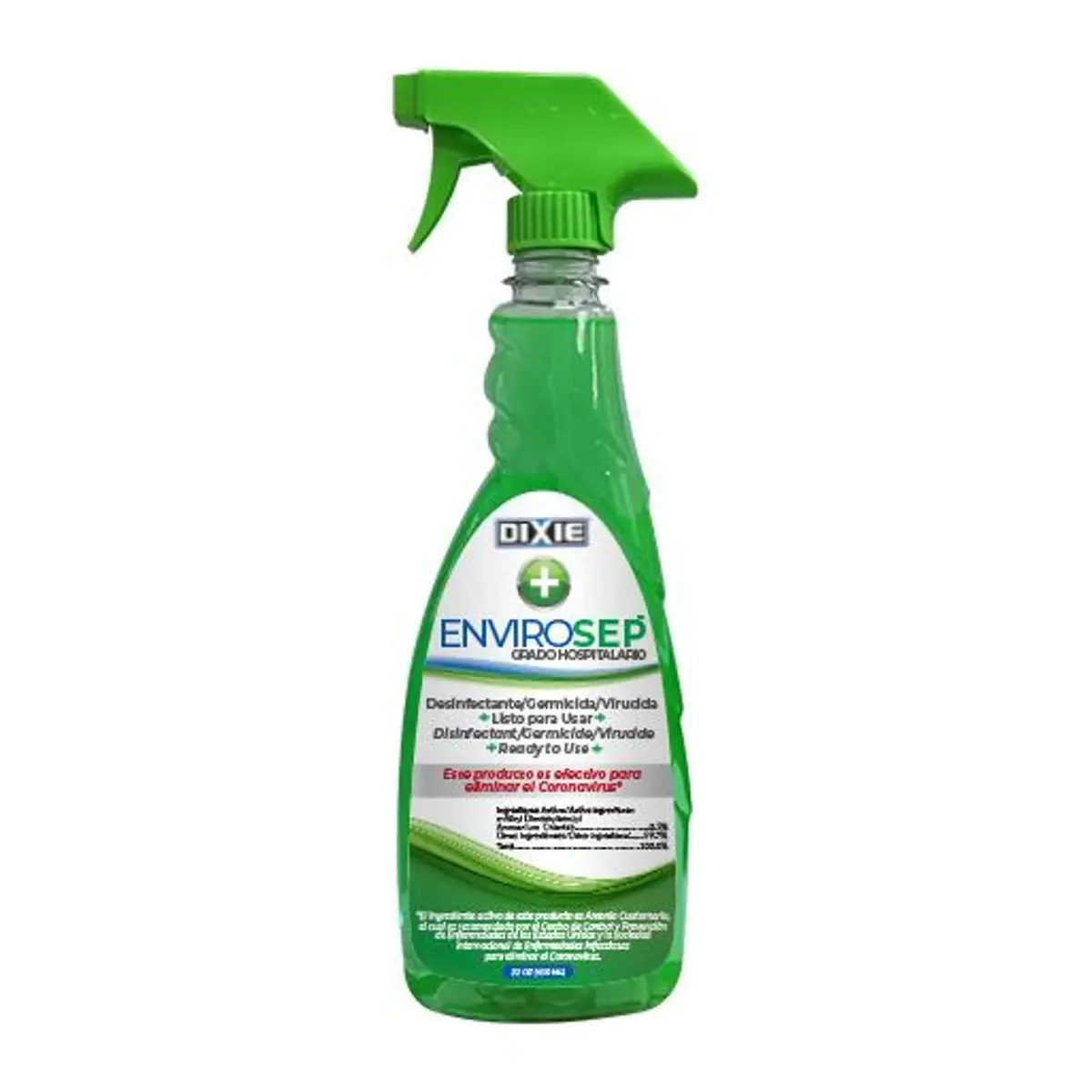 Desinfectante Envirosep Botella De 22 Oz 650 Ml Con Rociador 1