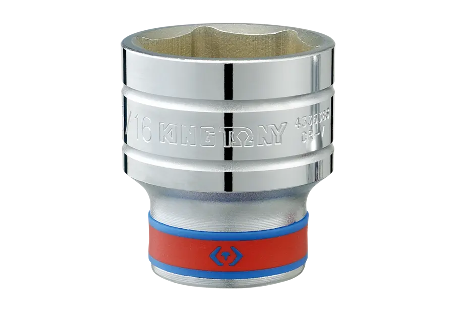 Socket Corto 1/2" X 15/16" 6 Puntas | King Tony 1