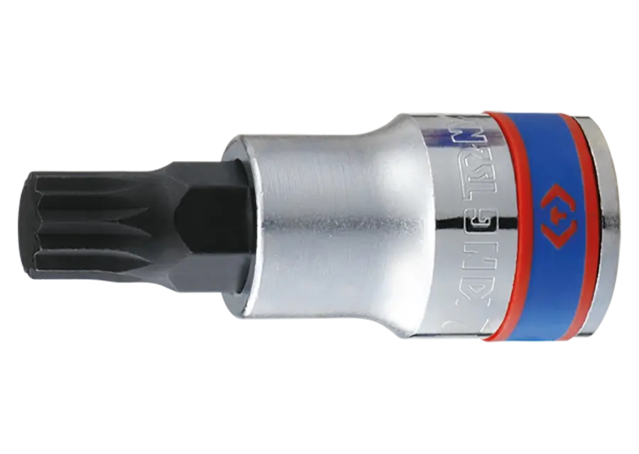 Socket Corto Con Punta 12 Estría 1/2" X 8 Mm (402608) | King Tony 1