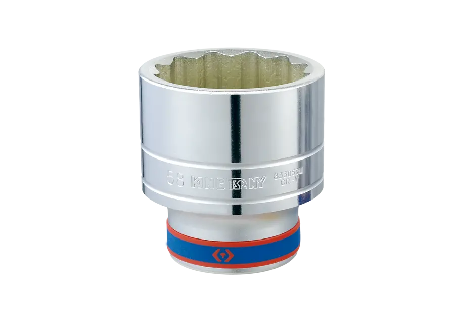 Socket Corto 1" X 75 Mm 12 Puntas | King Tony 1