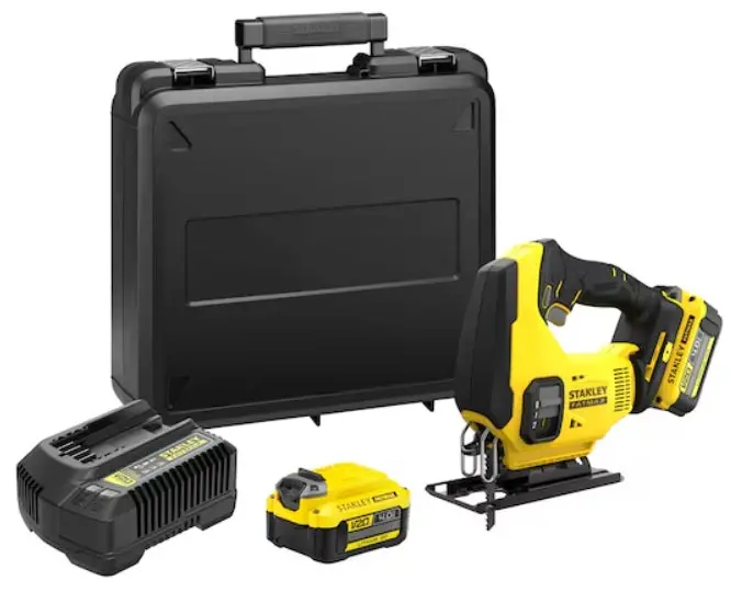 Sierra Caladora 20V 4.0Ah 2 Baterias + Cargador | Stanley 1