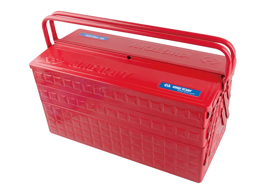 Caja De Herramientas Plegable 5 Gavetas 18" Roja | King Tony 1