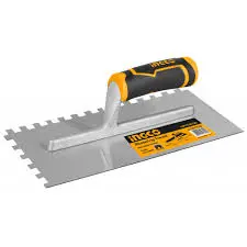 Llana Con Mango De Plástico Dentada 280 Mm X 130 Mm | Ingco 1
