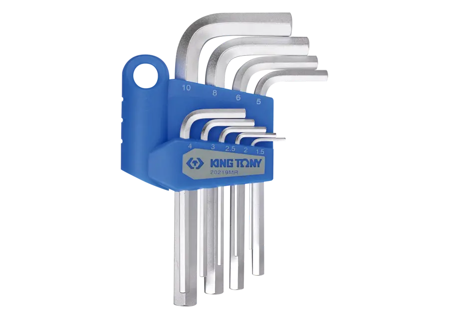 Juego De Llave L 9 Piezas Hex Corta 1.5-10 Mm | King Tony 1