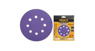 Juego De Papel Lija Para Pulimiento De Auto 150 Mm P80 5 Piezas | Ingco 1
