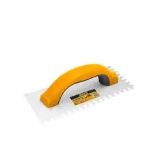 Llana Con Mango De Plástico Dentada 230 X 100 Mm | Ingco 1