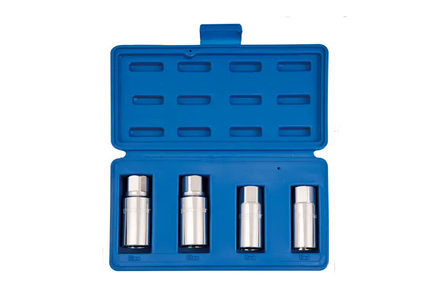 Juego De Socket 1/2" Extractor De Espárragos 4 Piezas | King Tony 1