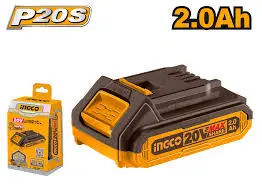 Batería Ion De Litio 20V Y 2.0 Ah | Ingco 1