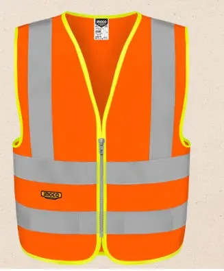 Chaleco Reflectivo Talla Xl - Naranja Ingco 1
