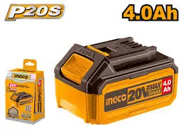 Batería Ion De Litio 20V Y 4.0 Ah | Ingco 1