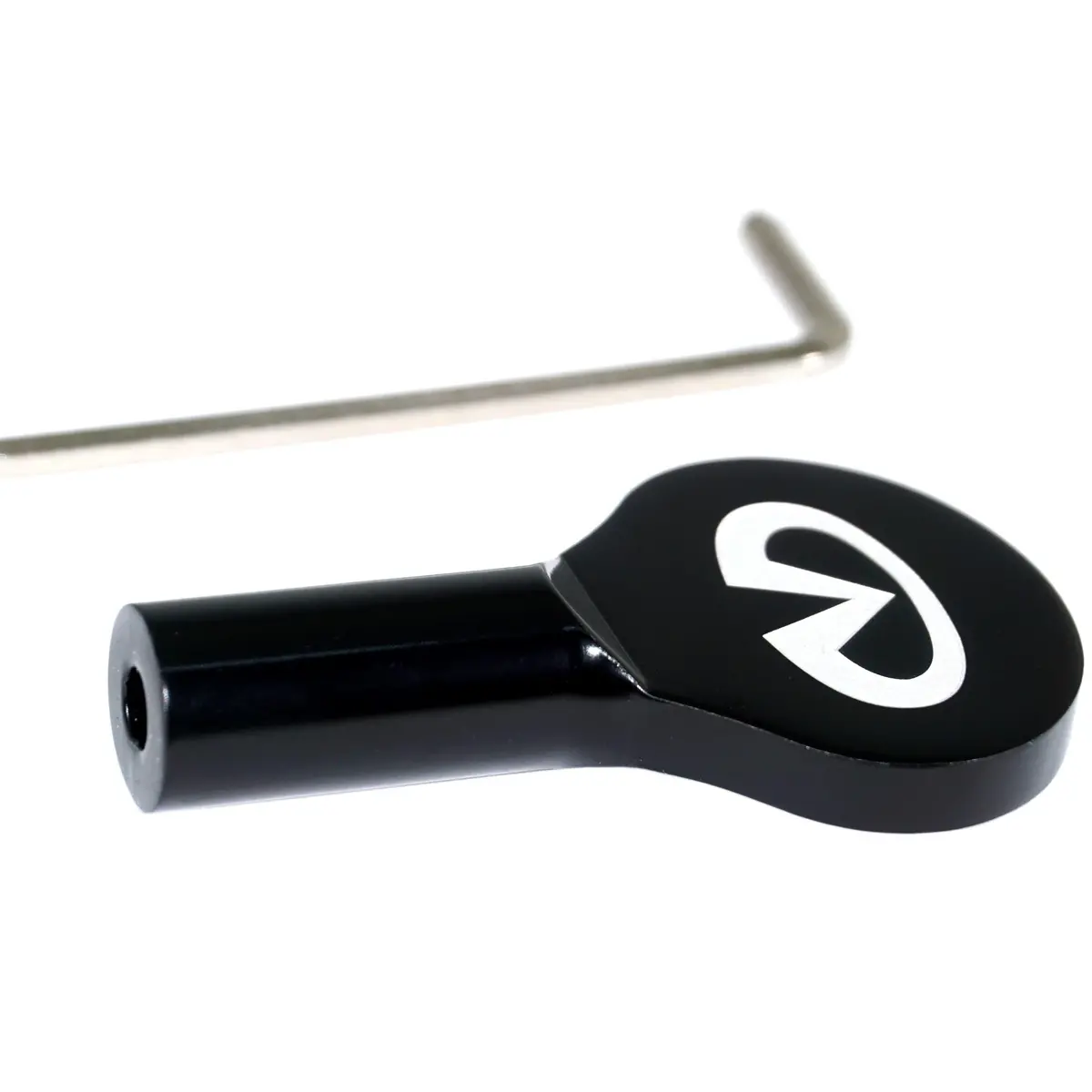 Zspec Dipstick Handle For Infiniti G35/G37/Q50/Q60, Black, Billet W/ Hex Key 1