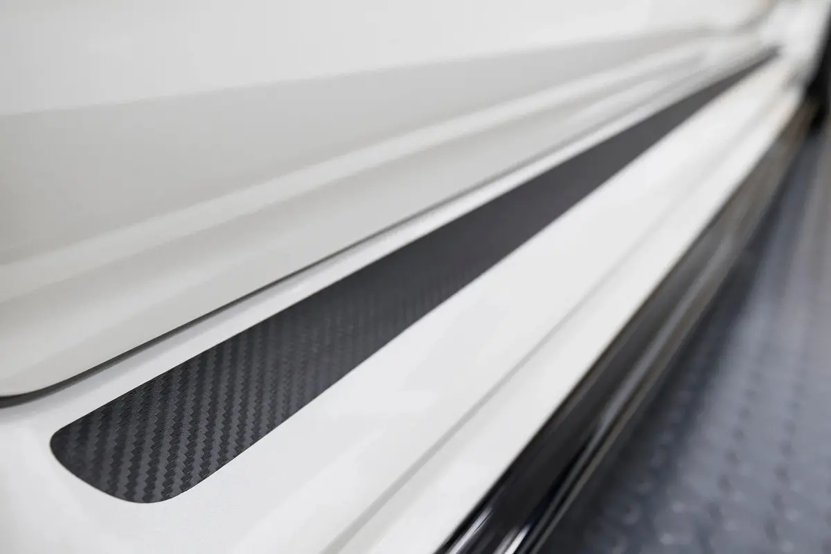 Jdm S207 Style 3D Carbon Side Skirt Overlay - 2015-2021 Wrx / Sti 1