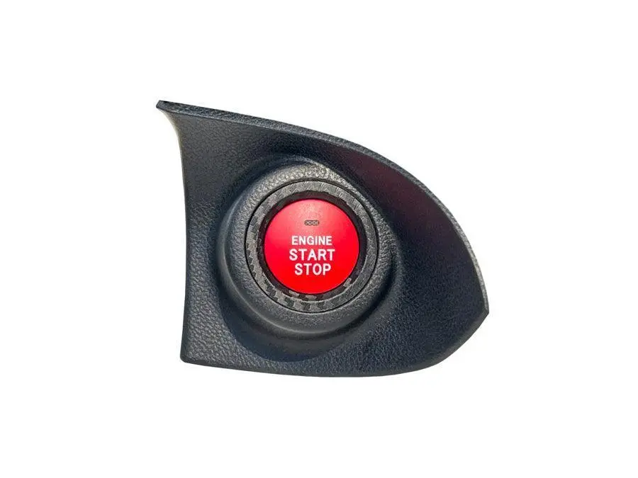 Jdm Style Push To Start 3D Carbon Trim Ring Overlay - 2015-2022 Subaru Wrx / Sti / Most Subaru 1