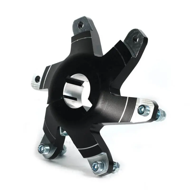 Fa Kart | Sprocket Carrier 30Mm Black Anod. With Bolt & Washer 1