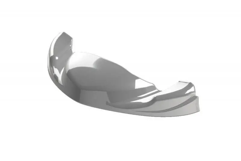 Fa Kart | Front Spoiler Minikart White 2020 1