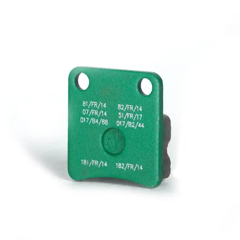 Fa Kart | Front Brake Pad Kz Green / Rear Mini 1